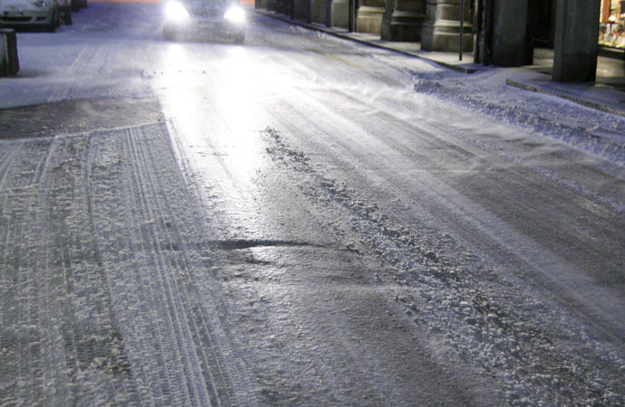Allerta meteo anche ad Alghero, rischio di ghiaccio sulla strade