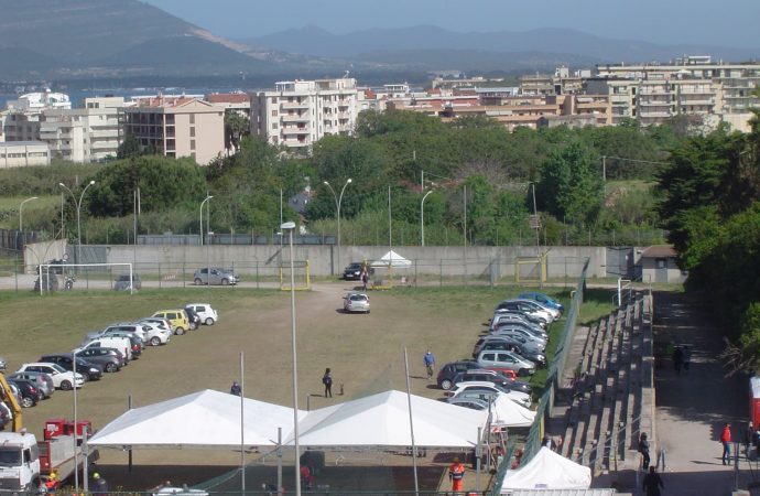 Antonio Pirisi: al Mariotti montato il secondo gazebo annunciato