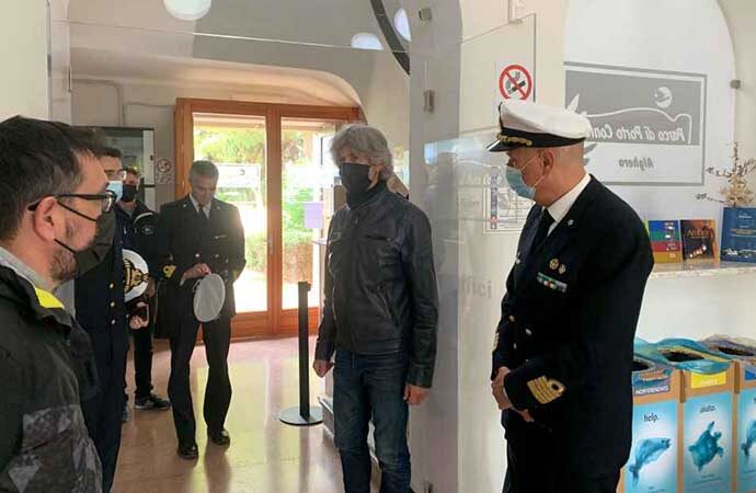 Guardia Costiera e Parco, visita del Comandante Canu: sinergia per progetti e tutela ambientale