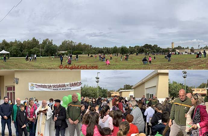 Festa Nazionale dell’albero. Nella Borgata di Sa Segada messi a dimora dai bambini 112 alberi: un successo