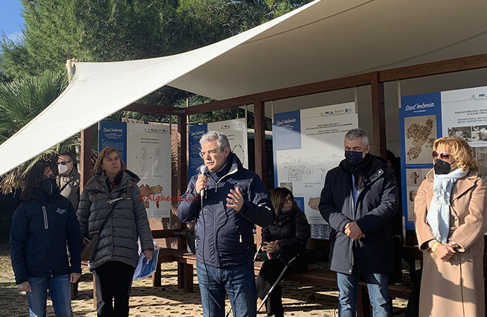 VIDEO – Parco di Porto Conte – Inaugurata la Villa Romana di Sant’Imbenia. Mariano Mariani: un ulteriore tassello dell’Eco Museo del Parco