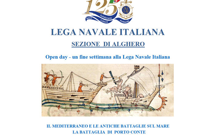 Open day alla Lega Navale Alghero, conferenza di Roberto Barbieri “La battaglia di Porto Conte”