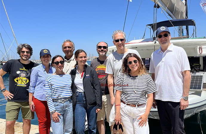VIDEO – Programma di ricerca M.A.R.E, tappa ad Alghero con il Catamarano One. Le parole di  Arianna Liconti