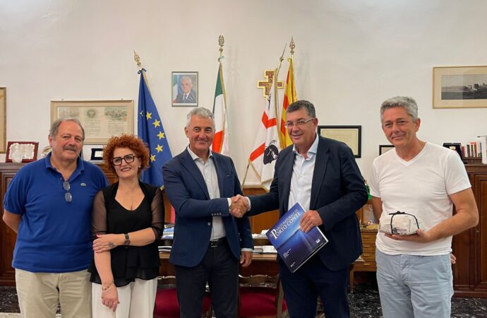 Alghero vicino a Valencia, Mario Conoci ospita il Presidente Enric Morera i Català