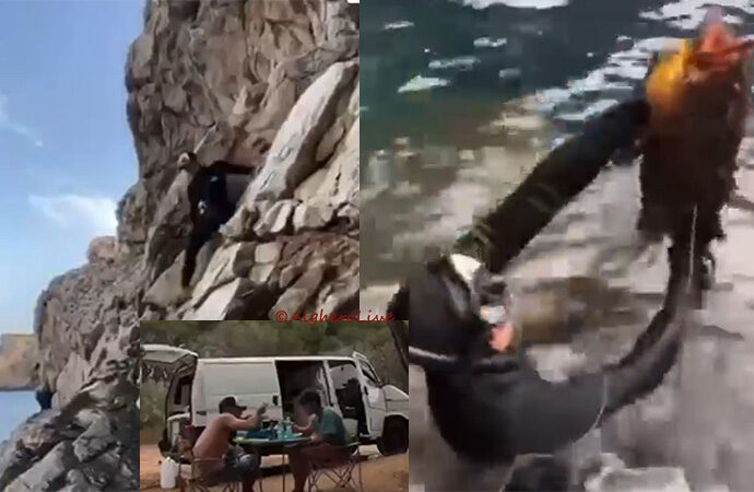 VIDEO – Caccia agli autori di un filmato illegale di pesca subacquea in area Marina Protetta. Si sono autocertificati la denuncia