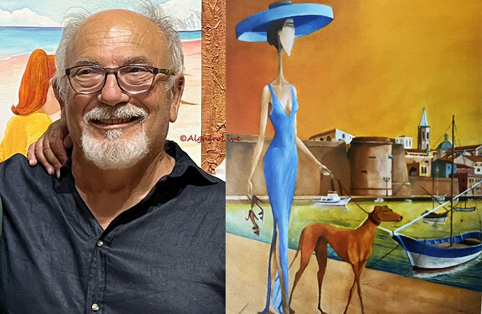 VIDEO – Mostra di Pittura di Mario Mulas nella Torre di Sulis: un viaggio di emozioni