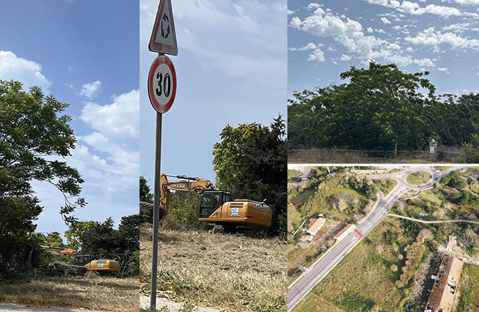 Bretella ciclabile a Maria Pia voluta dal Parco di Porto Conte, si procede con tagli e attraversamenti di zone imboschite: 100 giorni di lavori