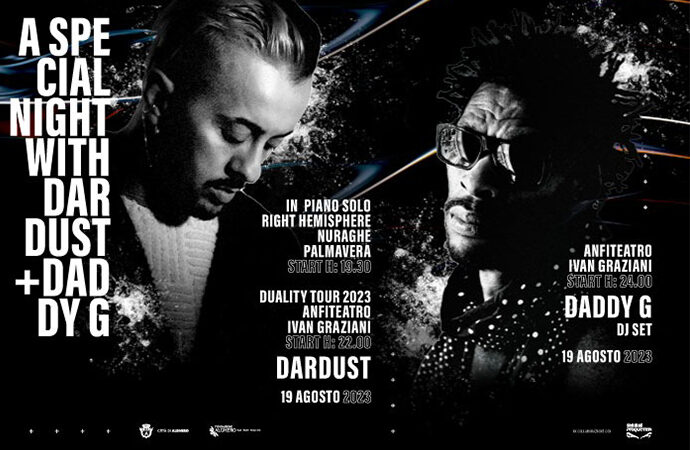 Sabato speciale ad Alghero “A Special Night with Dardust and Daddy G”