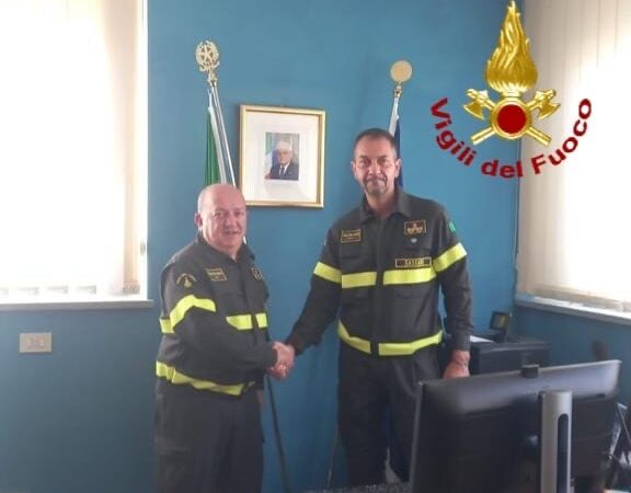 L’ing. Antonio Giordano da oggi è il nuovo Comandante dei Vigili del Fuoco di Sassari