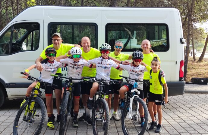 Finale Nazionale del Trofeo Coni 2023, i giovani dell’Alghero Bike maturano esperienza
