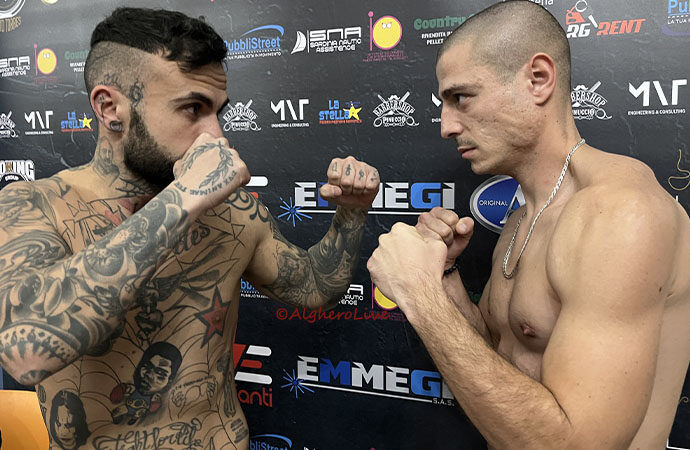 VIDEO – All’Orange oggi il face to face fra Marcello Manca e Stanic e fra  Mura e Bozionovic. E’ la vigilia della Boxing Night