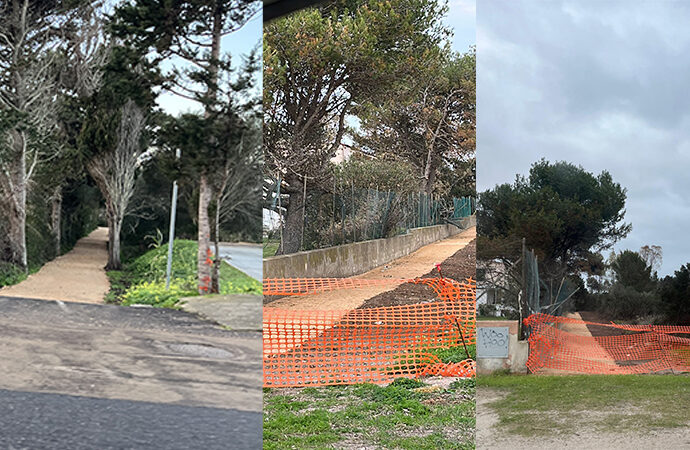 Intervento del Parco di Porto Conte – Quasi pronta la stradina che collega l’area del Calich in Viale Burruni alla zona di Cuguttu spiaggia