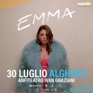 Emma il 30 Luglio sul palco dell’Alguer Summer Festival