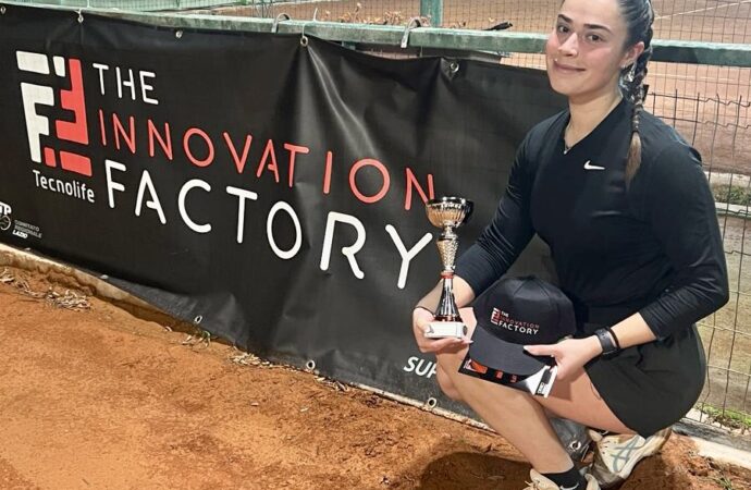 Anastasia Ogno vince il Torneo di Tennis Innovation Factory Open1000