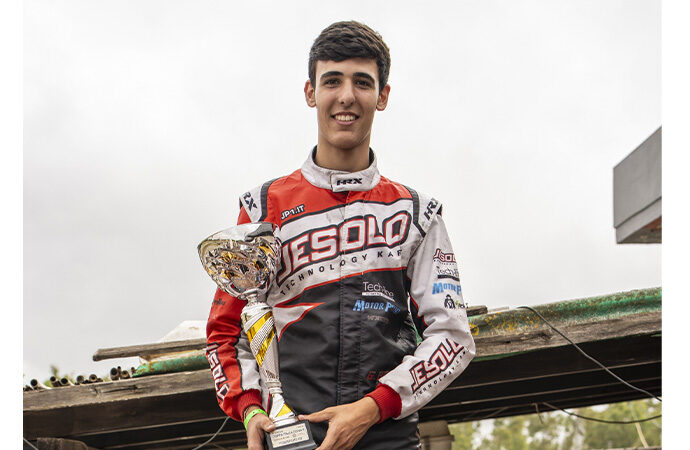 Giorgio Basoli è il nuovo campione regionale Karting nella classe regina Kz2. Round disputato nella Pista del Corallo  ad Alghero