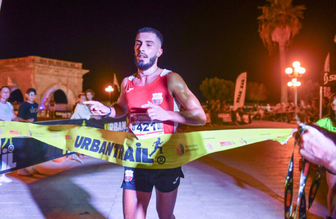 È Ismaele Deidda, 20enne di Villacidro, il vincitore del 10° Urban Trail Run di Cagliari,