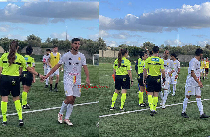 VIDEO – Con Stefano Falchi nel cuore, l’Alghero pareggia contro il Li Punti 1 a 1