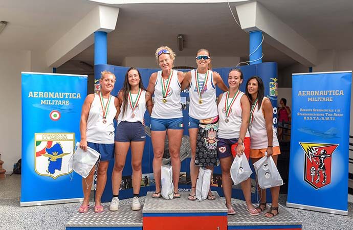 4° Campionato Interforze Beach Volley al Distaccamento Straordinario Aeronautica Militare del Poetto