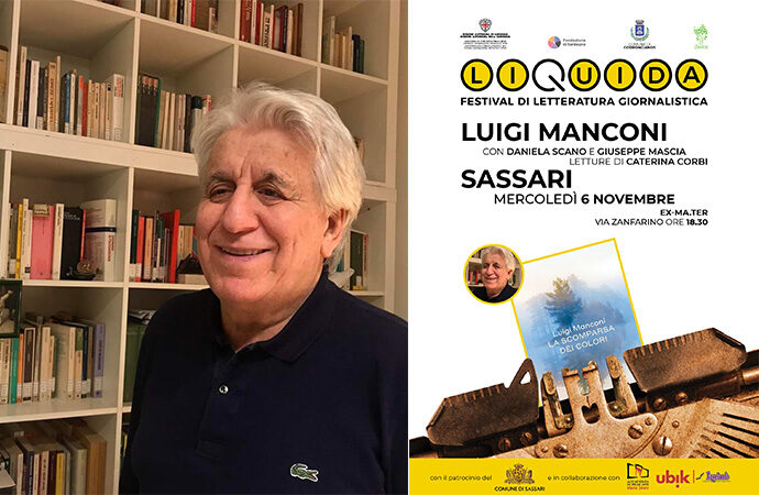 Luigi Manconi all’Ex-Ma.Ter di Sassari presenta il libro “La scomparsa dei colori”