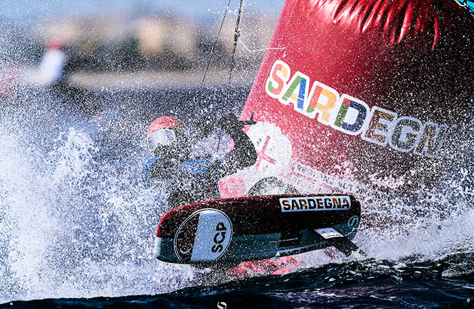 Maeder-Mazella, braccio di ferro sulle ali del maestrale al Sardinia Grand Slam