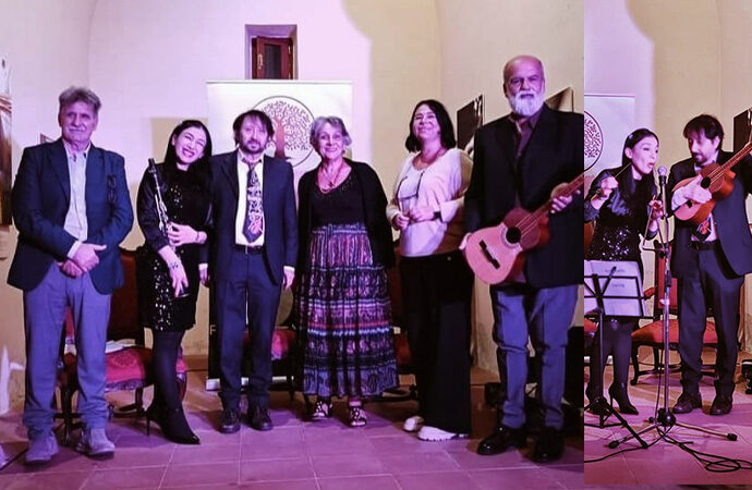 San Vero Milis – Successo del Concerto Mediterraneo di Canzoni Algheresi  con Antonello Colledanchise e  Susanna Carboni