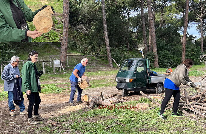 Si avvia a conclusione il programma di manutenzione e valorizzazione del patrimonio boschivo. A Maria Pia la Cooperativa Sociale Ecotoni ha bonificato l’area