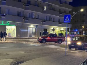 Incendio in un sottopiano in Via Barraccu, i VVF domano le fiamme