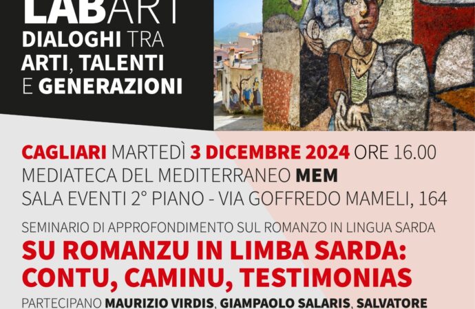 A Cagliari “Su romanzu in Limba sarda: contu, caminu, testimonias”