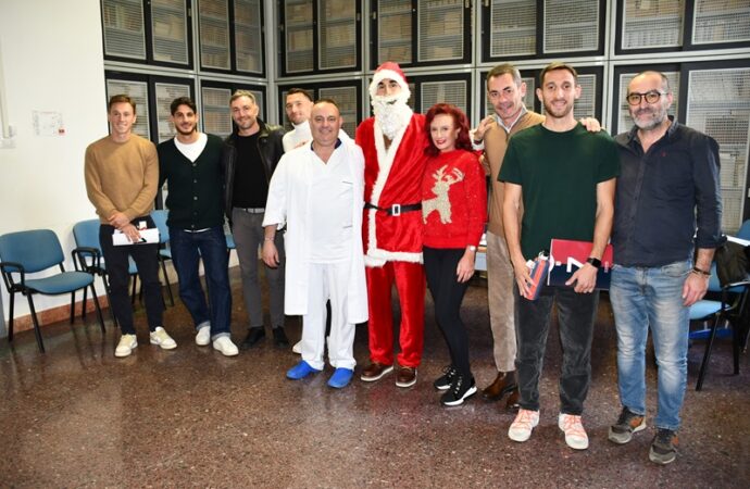 La Torres Calcio porta il Natale in Pediatria