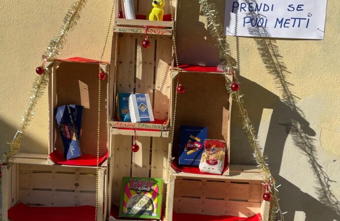 Nella borgata Maristella si potrà visitare l’albero della solidarietà.