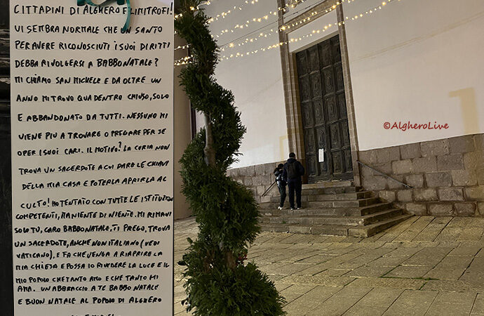 San Miquel scrive a Babbo Natale: ti prego trova un sacerdote, anche straniero per riaprire la Chiesa