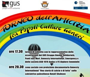 Venerdì 13 Dicembre ad Alghero il “Torneo dell’Amicizia” del Progetto SAI “Junts” del Comune di Alghero e dell’APS GUS Gruppo Umana Solidarietà