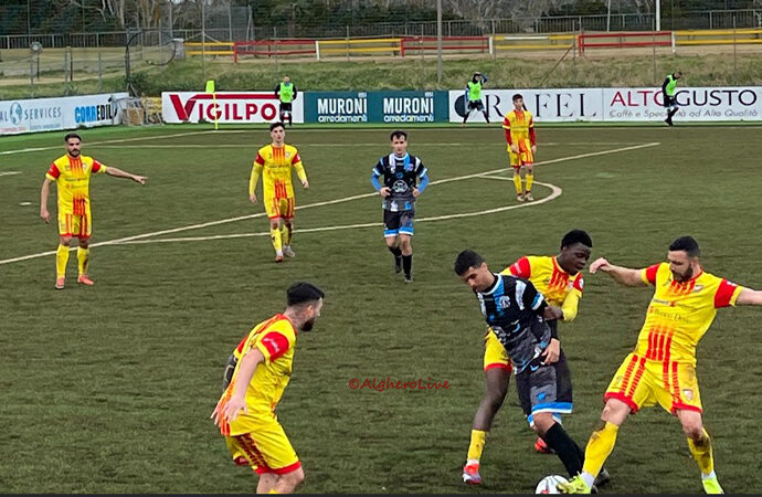 VIDEO – La Fc Alghero costretta a rincorrere liquida la pratica Laerru con molto temperamento. “Si vede” il secondo posto