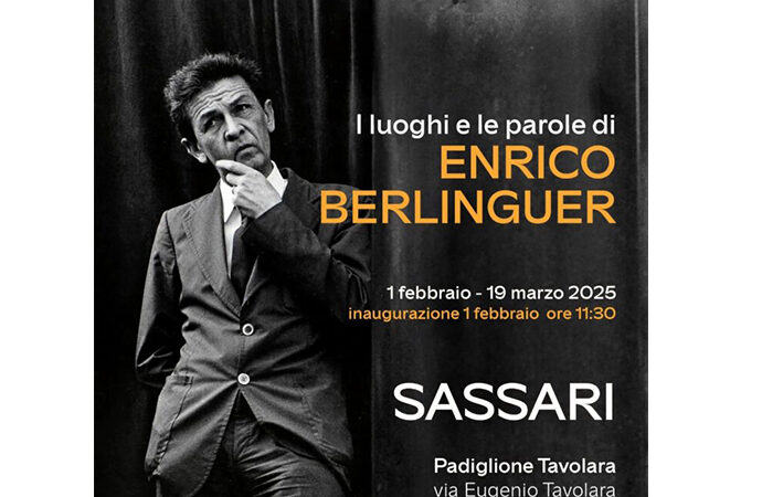 Al Padiglione Tavolara di Sassari “I luoghi e le parole di Enrico Berlinguer”
