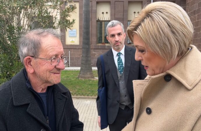 VIDEO – A Fertilia Nino Serra nato a Fiume racconta alla Ministra Calderone di suo padre Finanziere trucidato e infoibato nel 1945