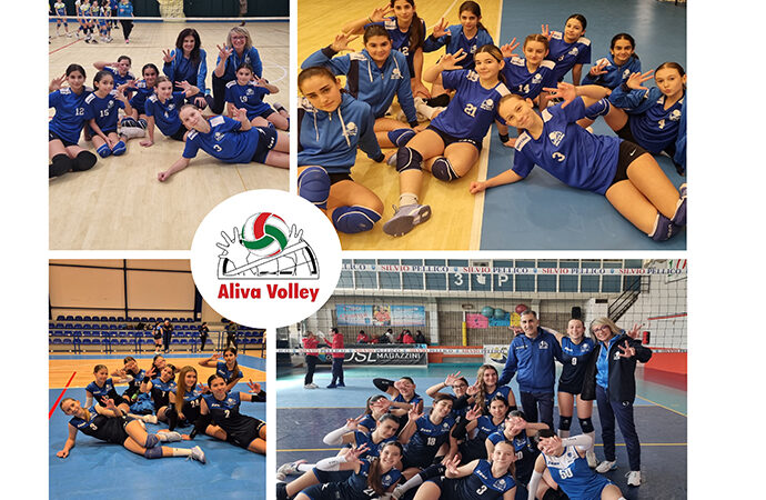 Aliva, le fantastiche quattro squadre del volley ad Alghero che primeggiano in classifica. A Giugno ci sarà l’Academy di Manù Benelli