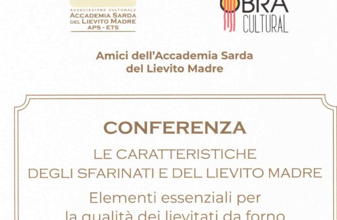 FARINATI E LIEVITO MADRE: elementi fondamentali per la qualità dei prodotti da forno. Conferenza del Prof Farris giovedì 6 marzo all’Obra Cultura