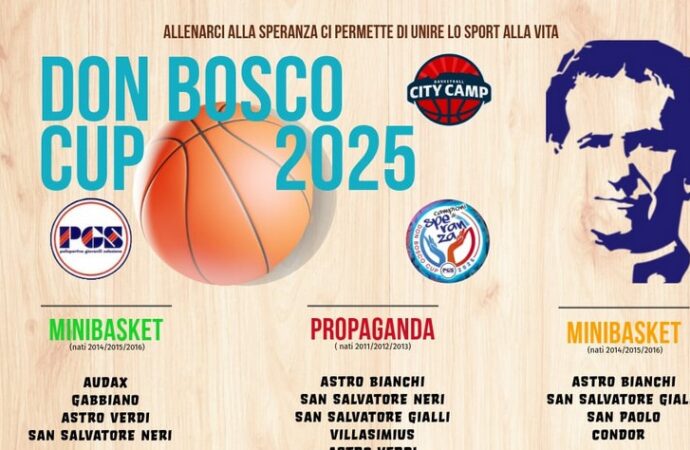 Sta per prendere il via l’edizione 2025 della Don Bosco Cup