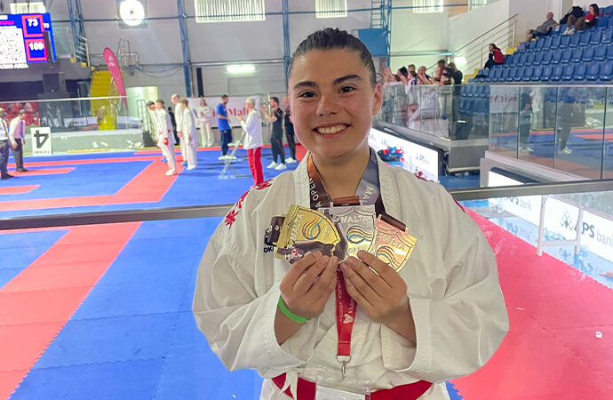 Karate – Maira Barabesi della Why Company Martial Gym Alghero, medaglia d’oro a Malta