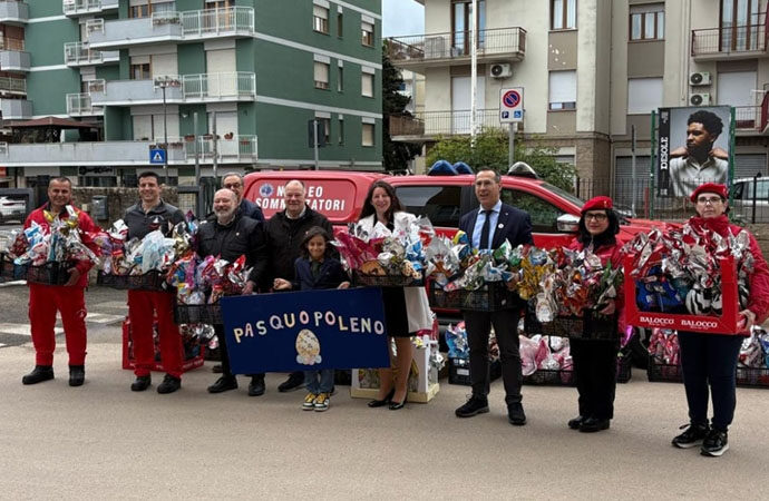 Al Canopoleno la raccolta di uova di Pasqua per bambini più bisognosi