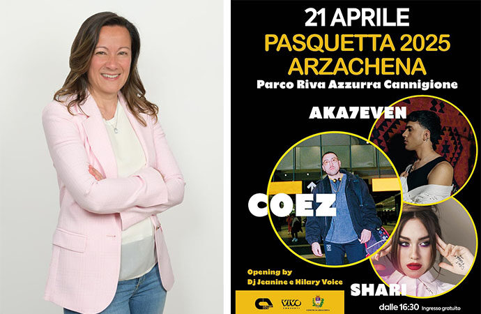 Pasquetta ad Arzachena con Coez, Aka7even e Shari: in scena la prima edizione del Pasquetta Sound festival