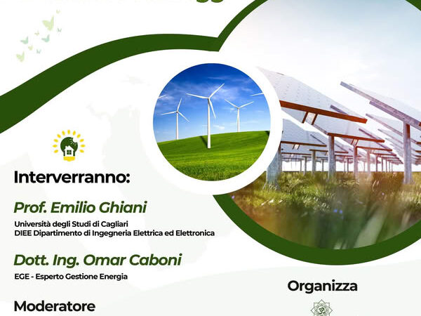 Comunità Energetiche Rinnovabili: Un Futuro Sostenibile e Partecipativo. Dibattito a Oristano promosso dall’APS NAMASTE’