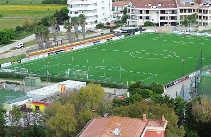 Impianto sportivo Pino Cuccureddu, consegnati i lavori: in arrivo nuove torri faro, tribuna e recinzioni