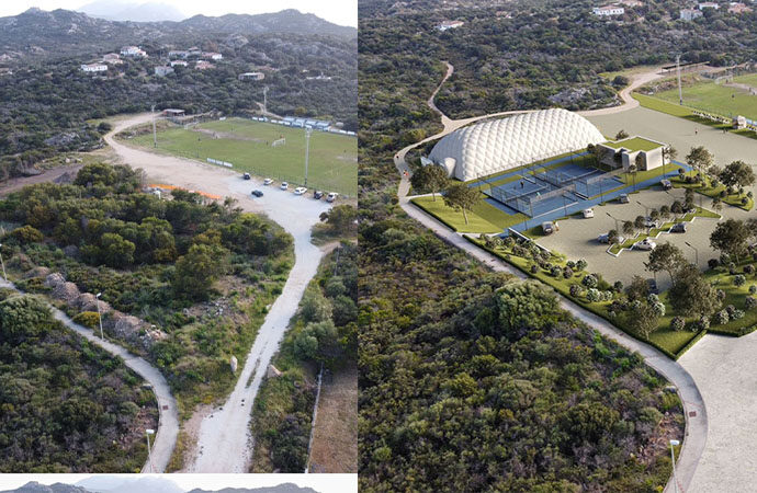Una cittadella sportiva ad Abbiadori. La giunta comunale di Arzachena approva il progetto di fattibilità