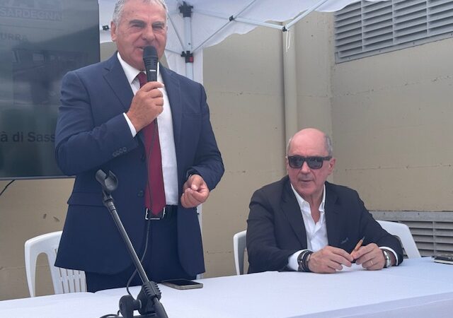 Inaugurazione condotta acque reflue Sassari, collegato il depuratore di Caniga al canale adduttore
