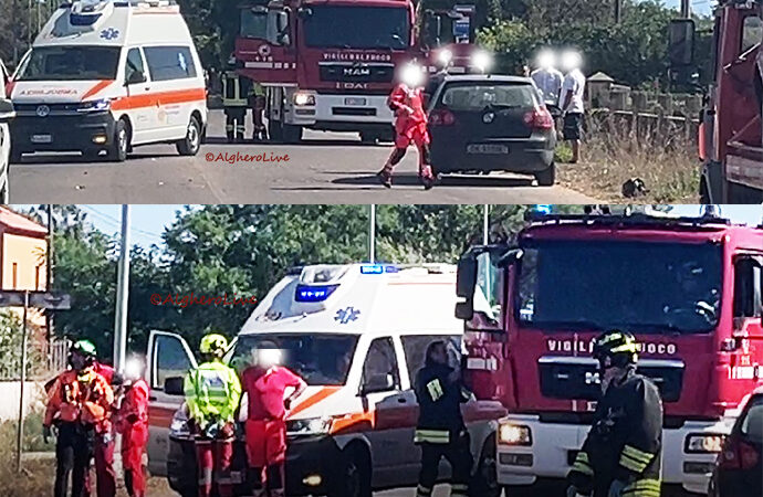 VIDEO – Tragedia sulla strada per l’aeroporto , muore un giovane centauro dopo la collisione con una vettura