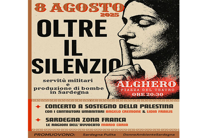 “Oltre il Silenzio”, in Piazza del Teatro Cremone&Frailis in un concerto a favore della Palestina