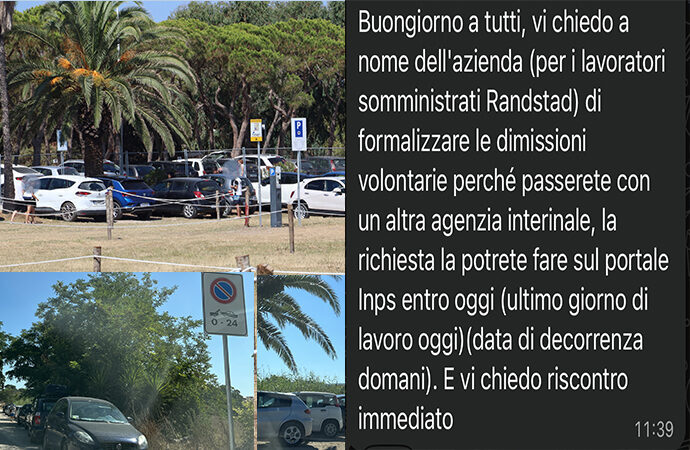 Alghero in house e Ausiliari del traffico – Dopo il rifiuto degli addetti, sono stati tutti licenziati. I parcheggi della citta’ sono totalmente scopert