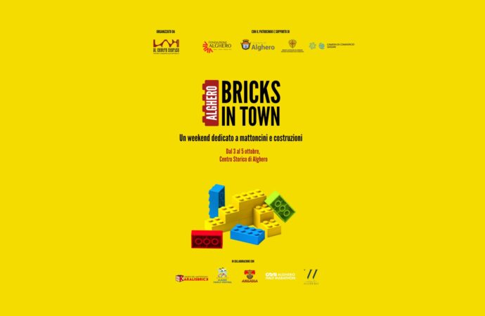 Alghero Bricks in Town 2025: la magia dei mattoncini alla conquista del centro storico della città di Alghero
