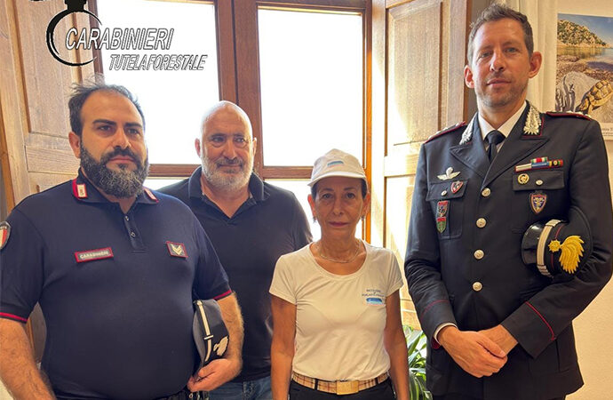 Caprera: incontro dei Carabinieri Forestali con i vertici del Parco dell’Arcipelago di La Maddalena